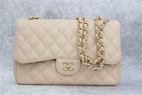 tan chanel flap bag|chanel flap bag jumbo.